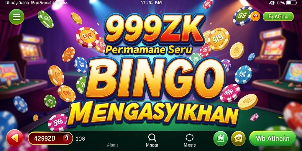 Screenshot gameplay 999ZK yang menampilkan keseruan bermain Bingo.