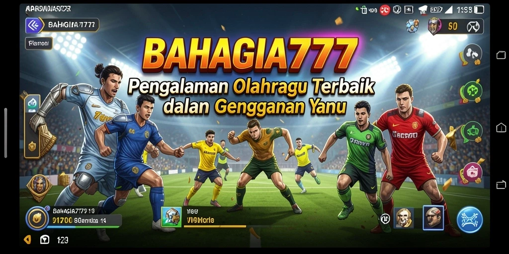 Tampilan gameplay seru dan interaktif di BAHAGIA777.
