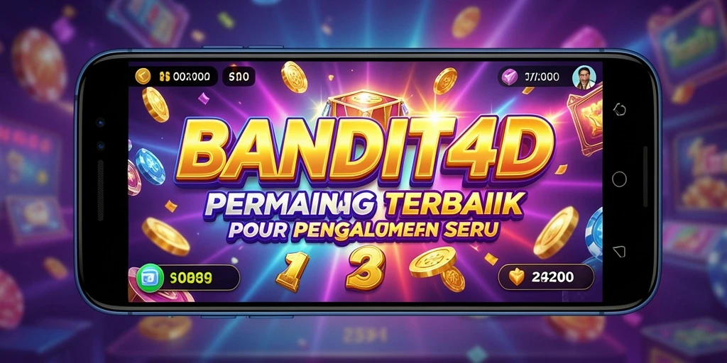 Screenshot gameplay BANDIT4D yang menampilkan tampilan slot yang menarik.