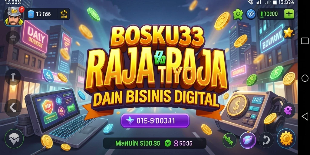 Screenshot utama BOSKU33 menampilkan strategi gameplay Tycoon yang mendebarkan.