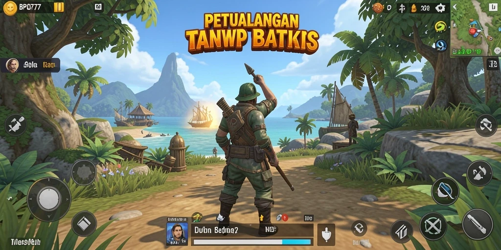 Gameplay BPO777 yang menakjubkan di dunia terbuka.