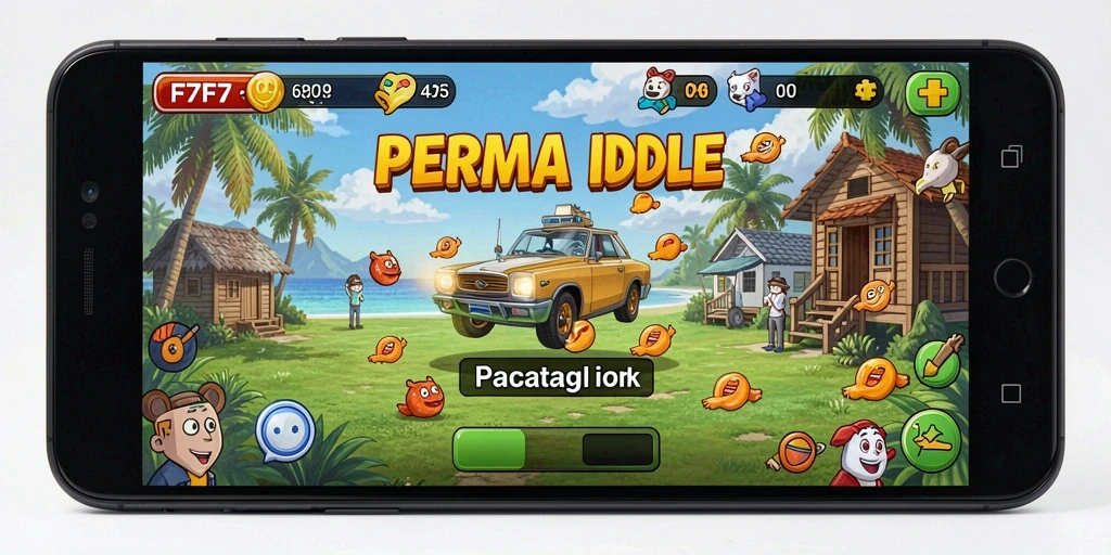 Gameplay santai dan menarik dari F7F7 yang memikat.