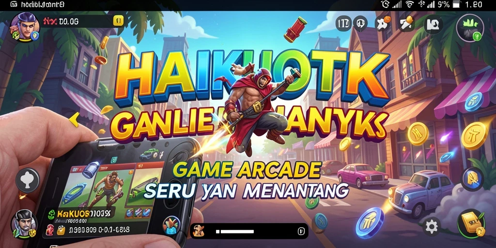 Gameplay seru HAIKUOTK yang menantang dan adiktif.