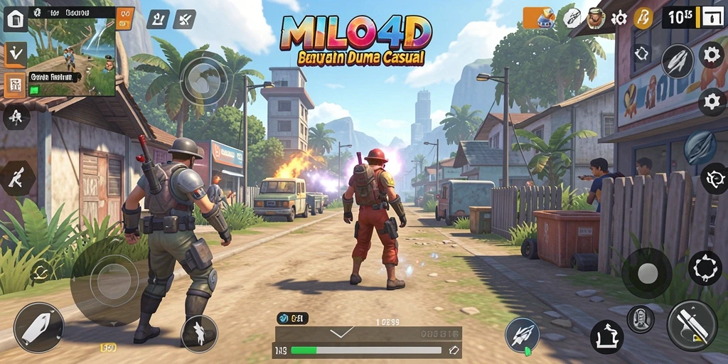 Tampilan menarik dari gameplay <strong>MILO4D</strong> dengan beragam level dan tantangan.