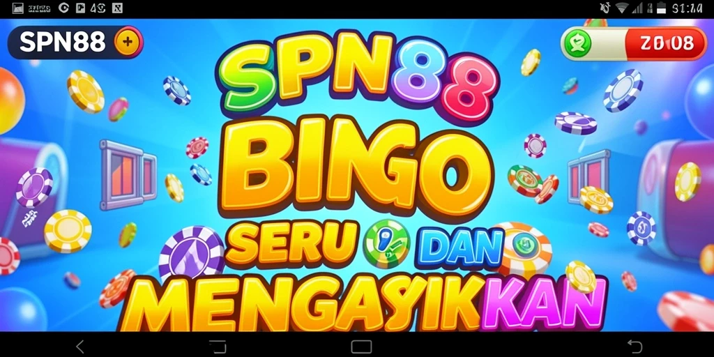 Screenshot utama SPN88 menampilkan gameplay menarik dari Bingo.