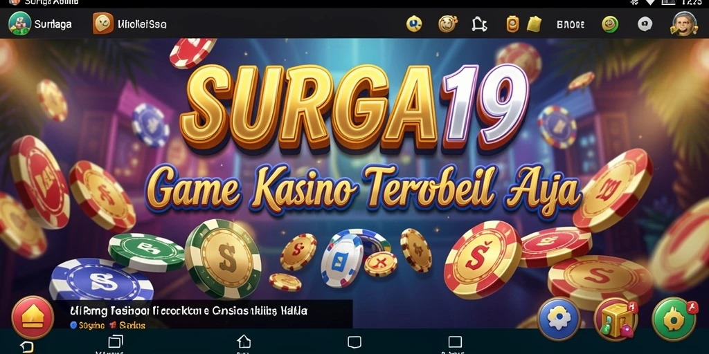 Gameplay seru dan menarik di dalam aplikasi SURGA19.
